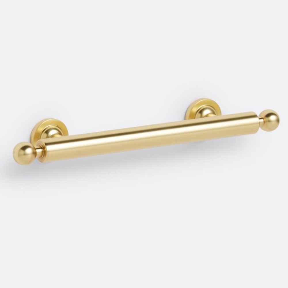 Rejuvenation Naomi Drawer Pull 4” Aged Brass